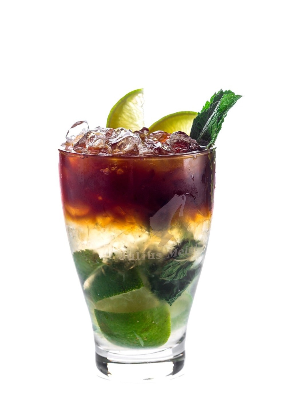 Kaffee-Mojito mit Rum
