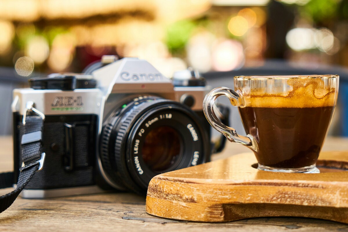 Kaffee in der Fotografie