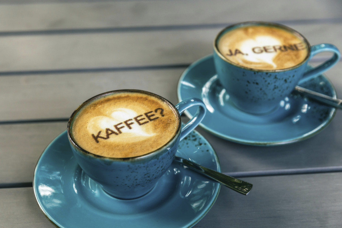 Kaffee? Ja, gerne