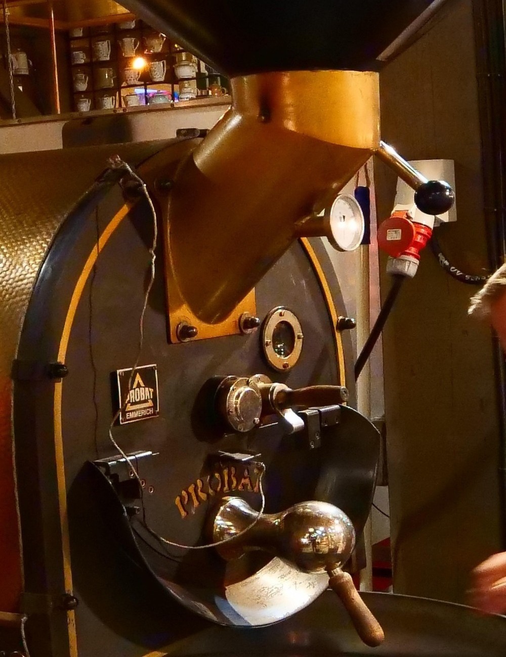 Kaffeeröster mit Sichtglas