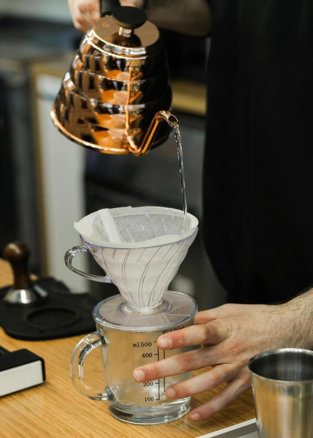 Pour-Over-Methode Kaffeezubereitung