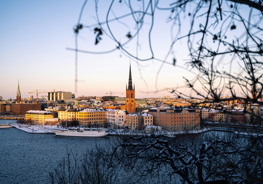 Stadtteil Södermalm in Stockholm