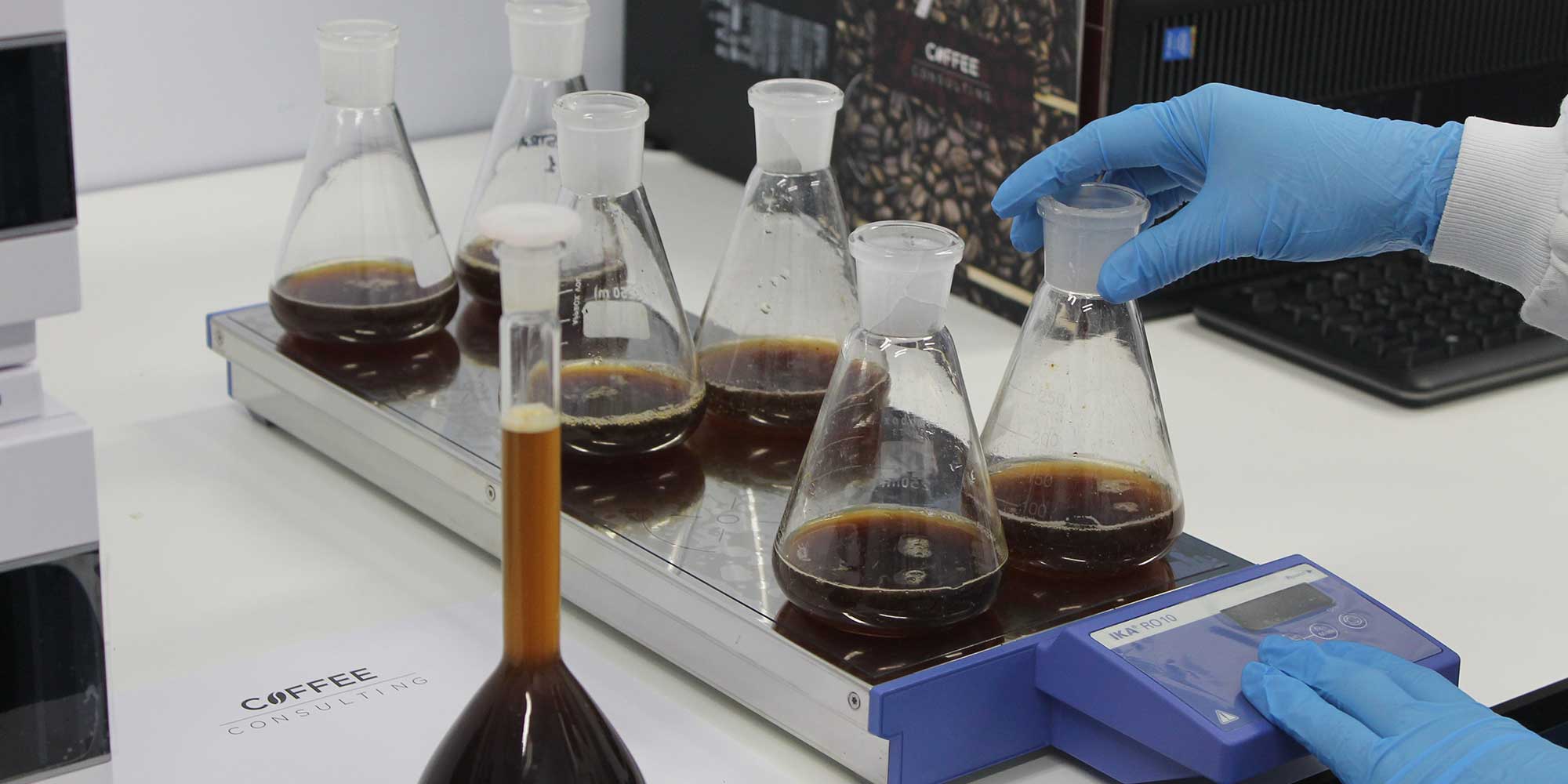 Kaffeegeschmack im Labor